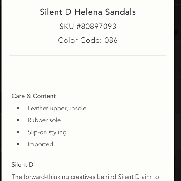 NWT Anthropologie Silent D Helena Sandals - Picture 4 of 11